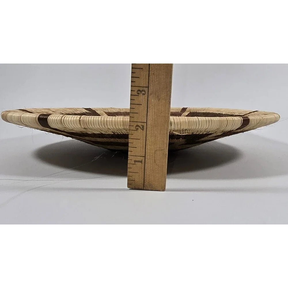 Monumental Zulu Basket Trio –  Vintage Handwoven Signed Documented, Large